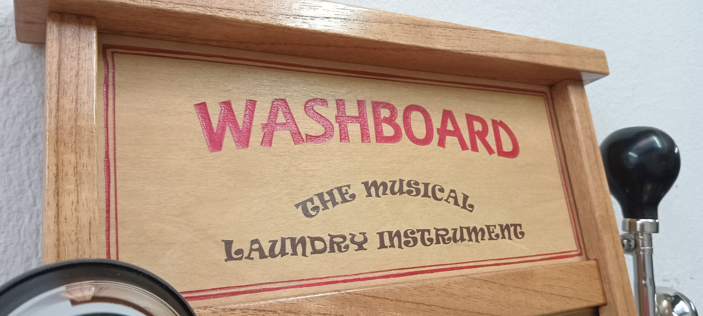 artisanal handmade Washboard Large Size Prime Line Artisanal Percussion Board with 5 Accessories antique art artisanal craft made folk folk music fun gift handmade instrument jazz jugband luthier musical musician odd percussion Percussion Musical Instrument personalized player ragtime rare scrub board Tabla de Lavar tailor tailor made tallador unusual washboard washboards wood woodworking Zideco InstruArtes