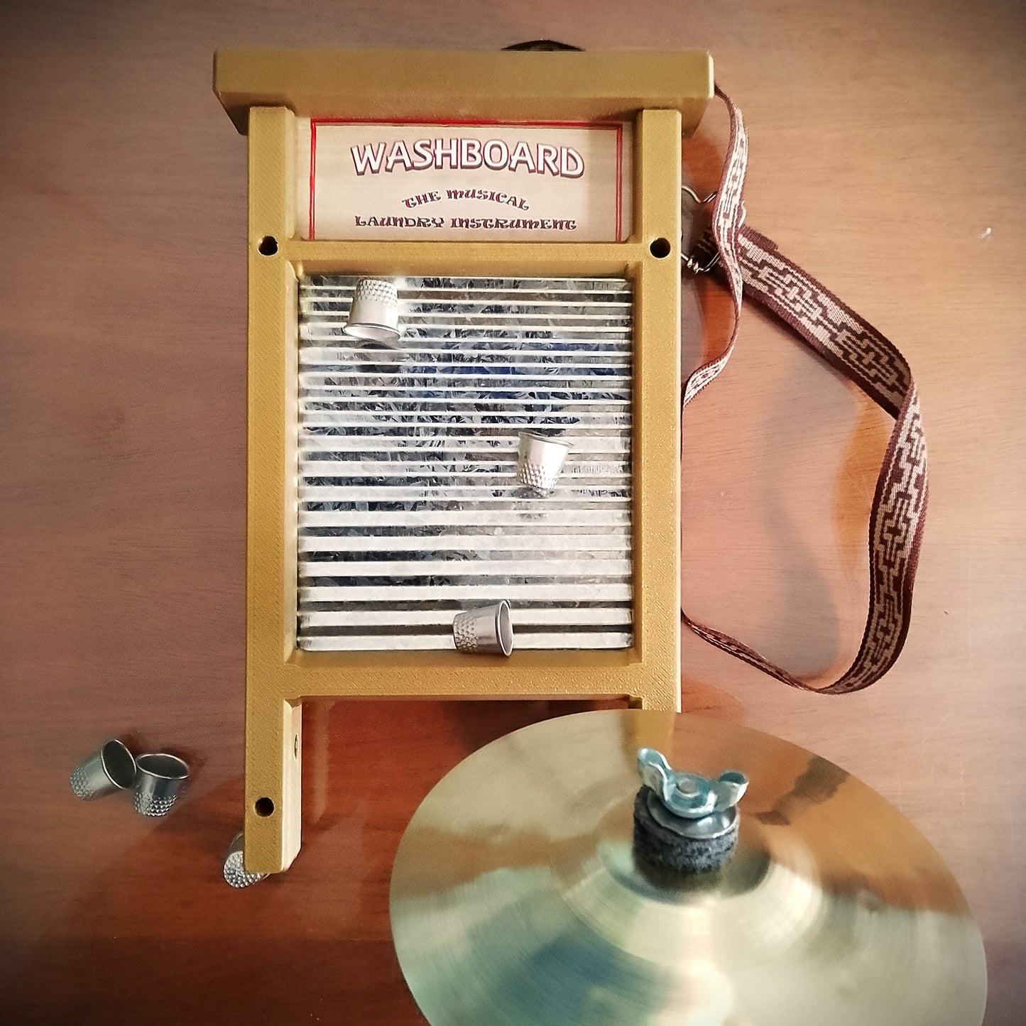 Travel or Kids Washboard Percussion Small Board