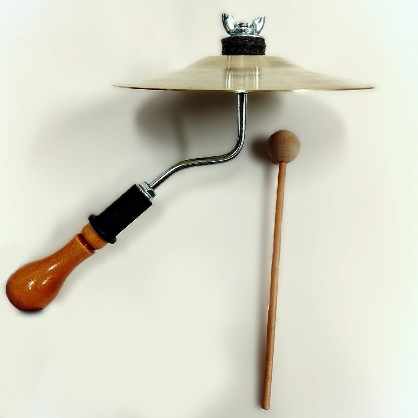 Platillo Con Mango De Madera Ergonómico con Percutor