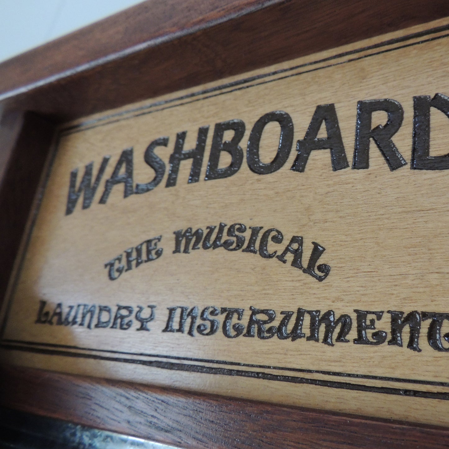 Washboard Medium Size Prime Line Percussion Board with 3 Accessories