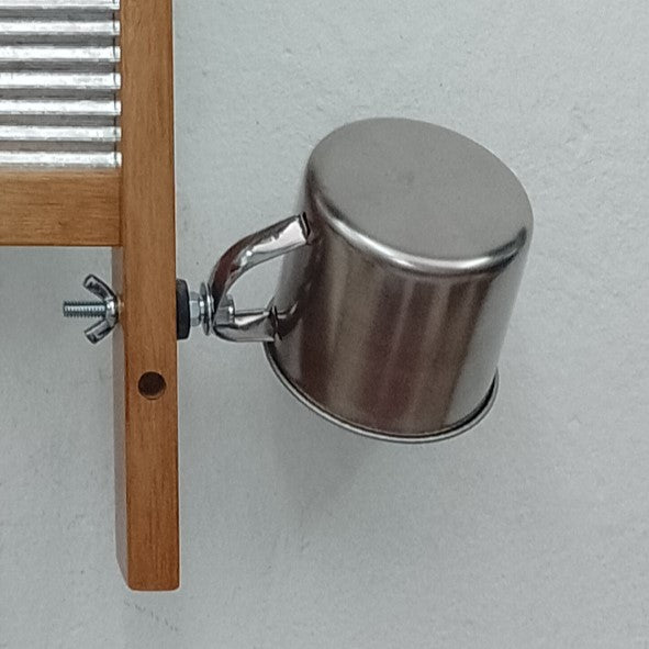 artisanal handmade Accessories Mug Bongo and Tin Can Bongo with hardware InstruArtes