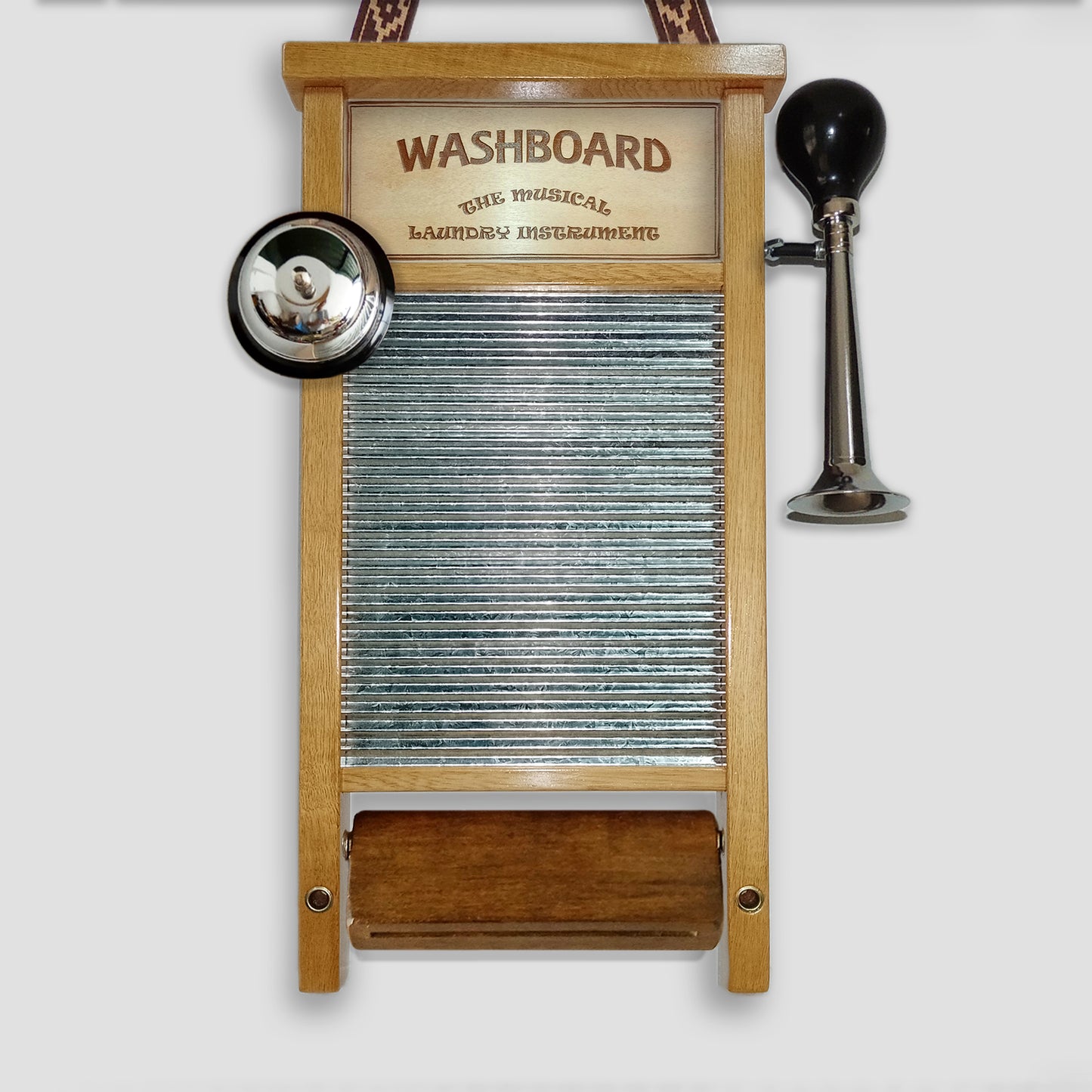 Washboard Medium Size Prime Line Percussion Board with 3 Accessories