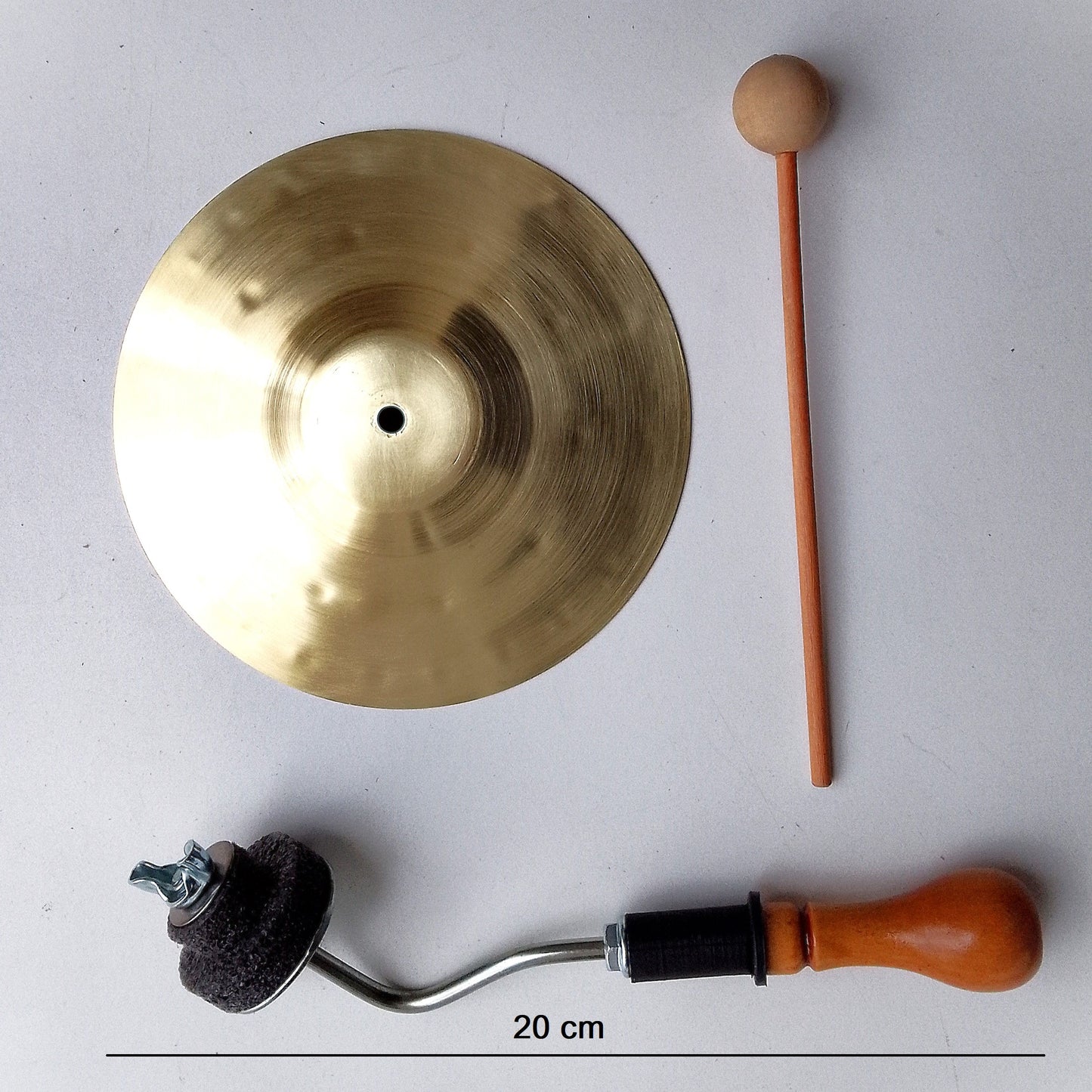 Platillo Con Mango De Madera Ergonómico con Percutor