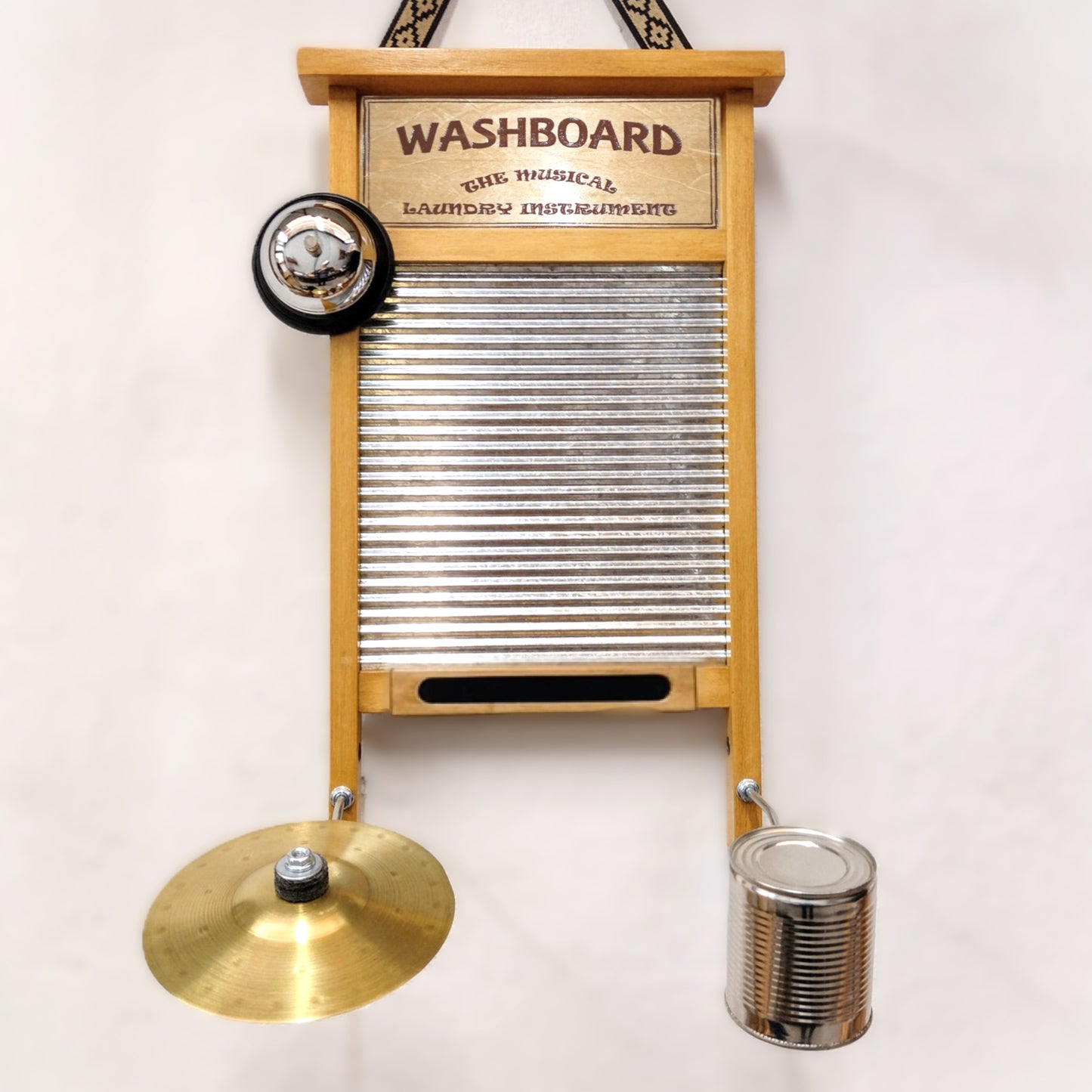 Washboard Percussion Board | Economic Line | Large Size | with 5 Accessories