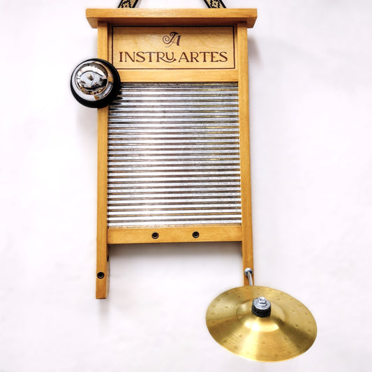 Washboard Percussion Board | Economic Line | Large Size | with 2 Accessories